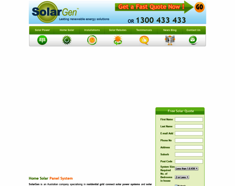Solarpanelrebate.com.au thumbnail