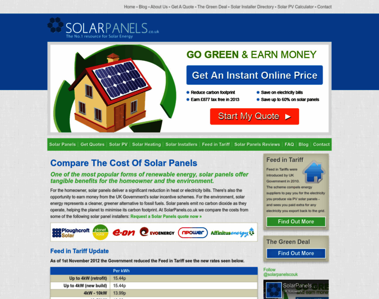 Solarpanels.co.uk thumbnail