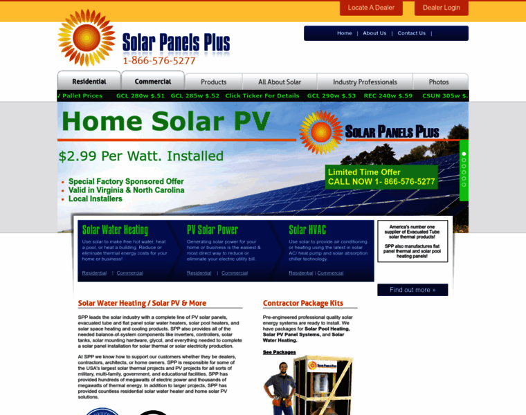 Solarpanelsplus.com thumbnail