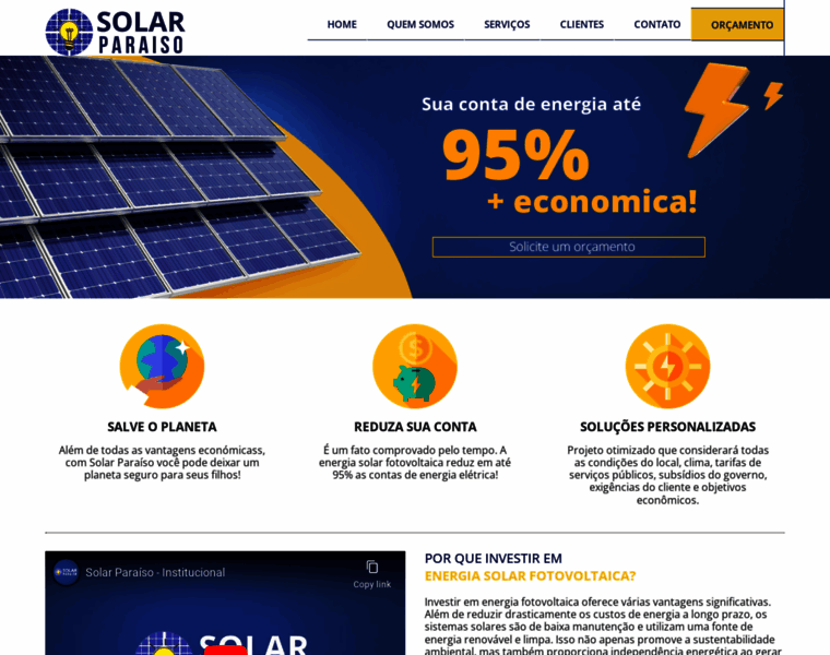 Solarparaiso.com.br thumbnail