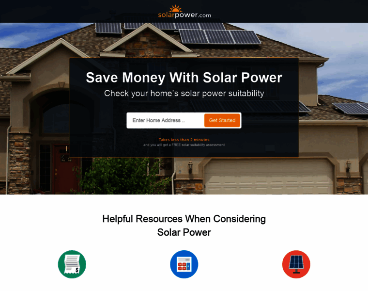 Solarpower.com thumbnail