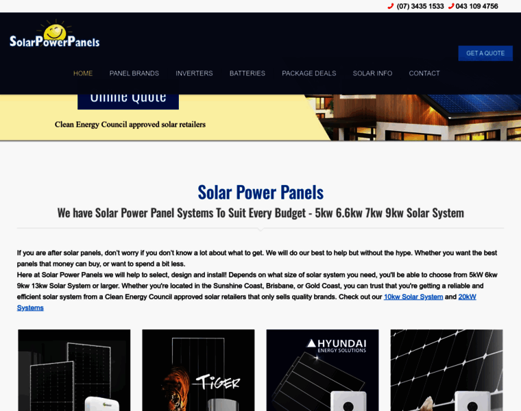 Solarpowerpanels.net.au thumbnail