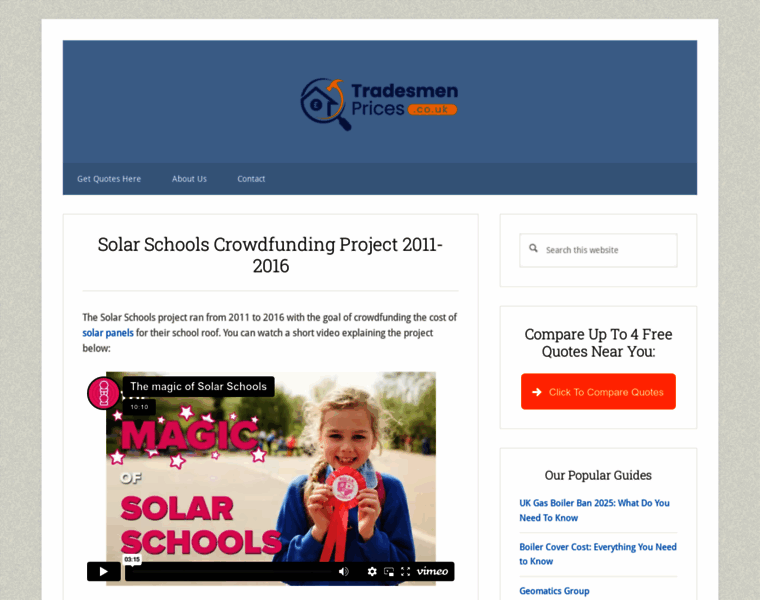 Solarschools.org.uk thumbnail