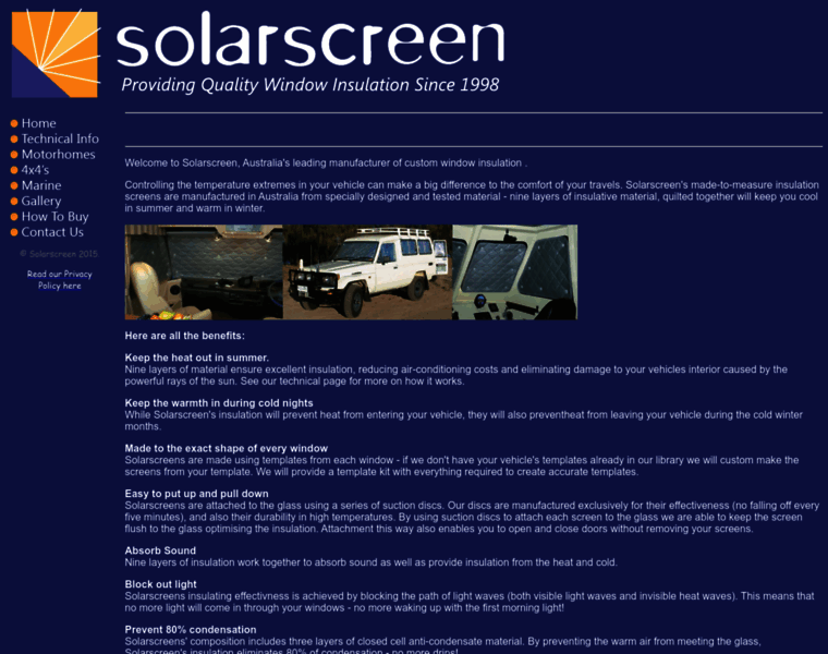 Solarscreen.com.au thumbnail