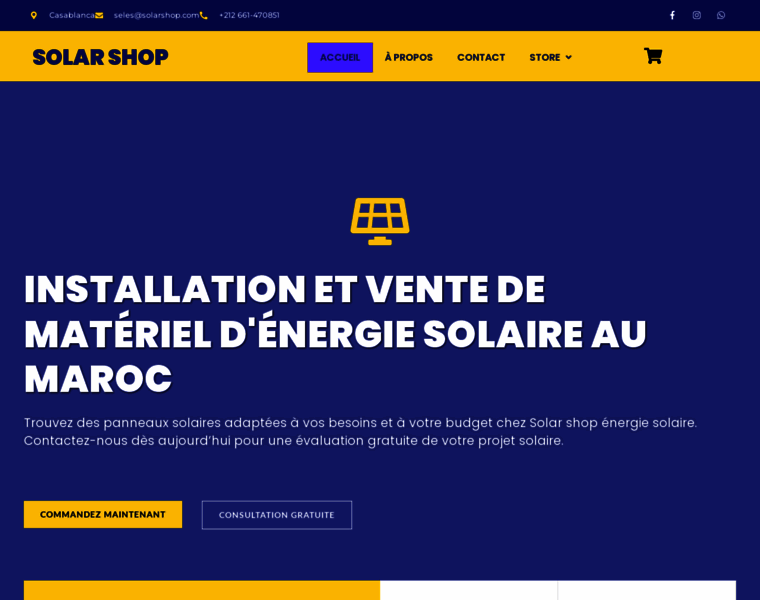 Solarshop.ma thumbnail