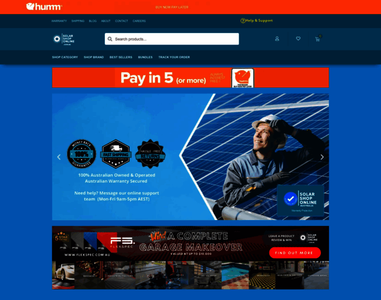 Solarshoponline.com.au thumbnail