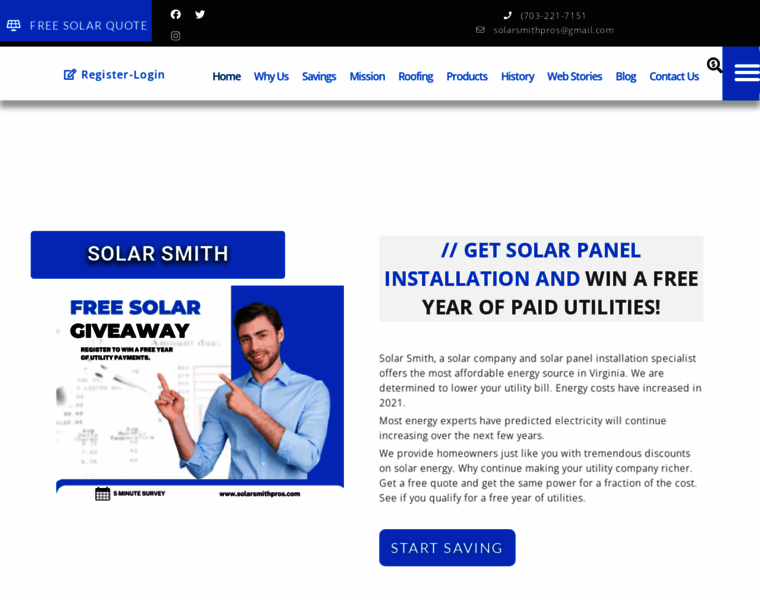 Solarsmithpros.com thumbnail
