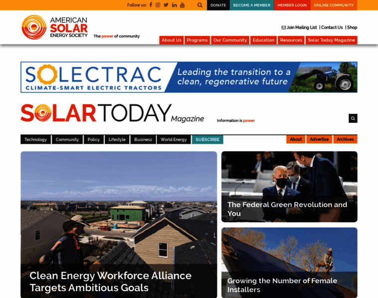 Solartoday.org thumbnail