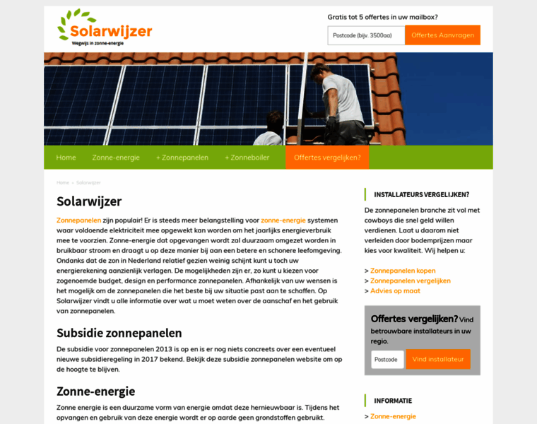 Solarwijzer.nl thumbnail