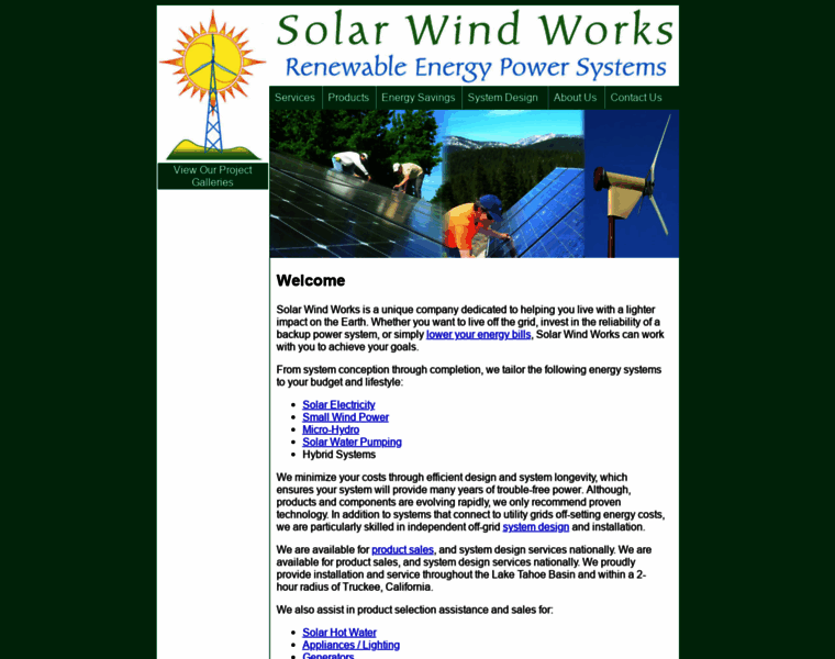 Solarwindworks.com thumbnail