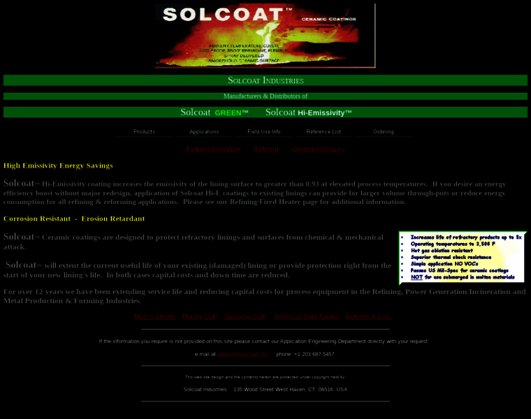 Solcoat.com thumbnail