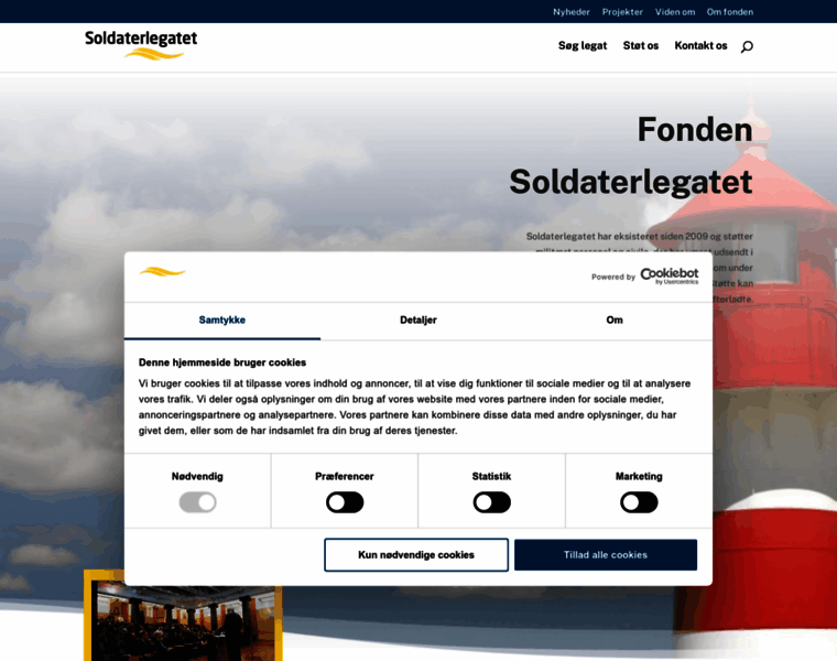 Soldaterlegatet.dk thumbnail