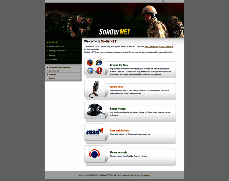 Soldiernet.co.uk thumbnail