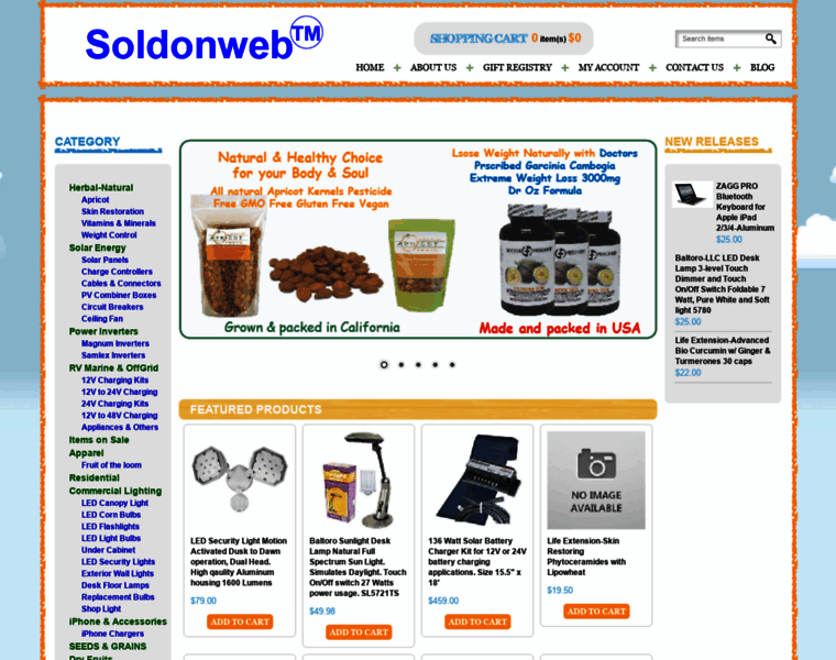 Soldonweb.com thumbnail