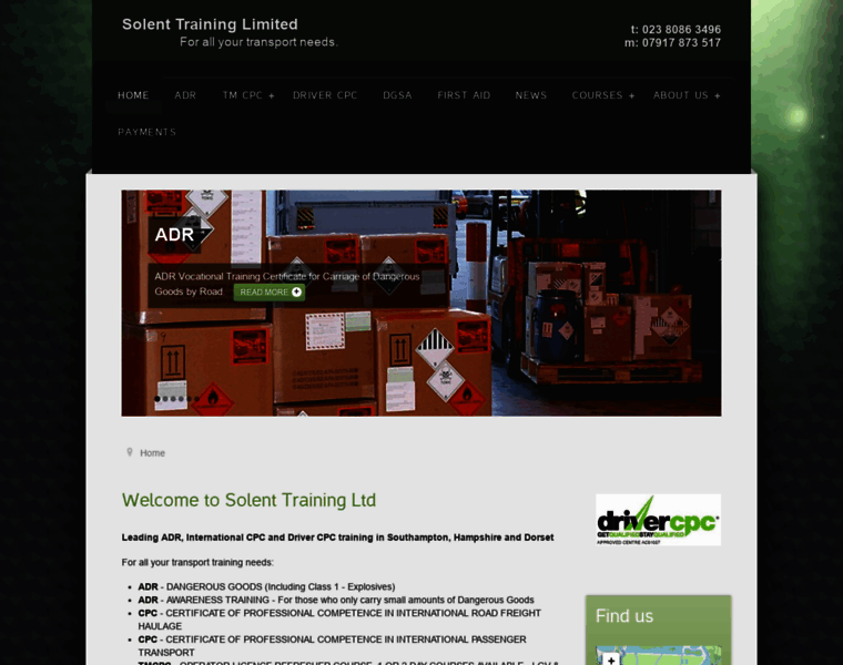 Solent-training.co.uk thumbnail