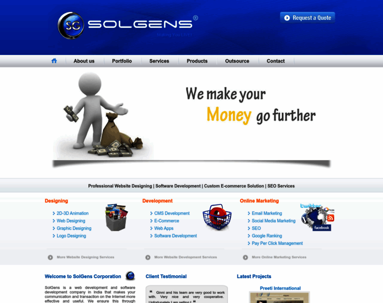 Solgens.com thumbnail