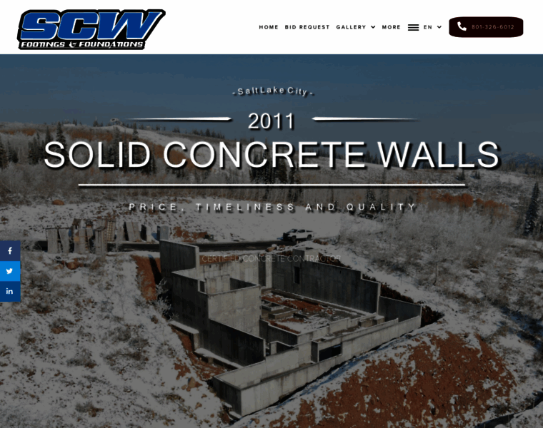 Solidconcretewalls.com thumbnail
