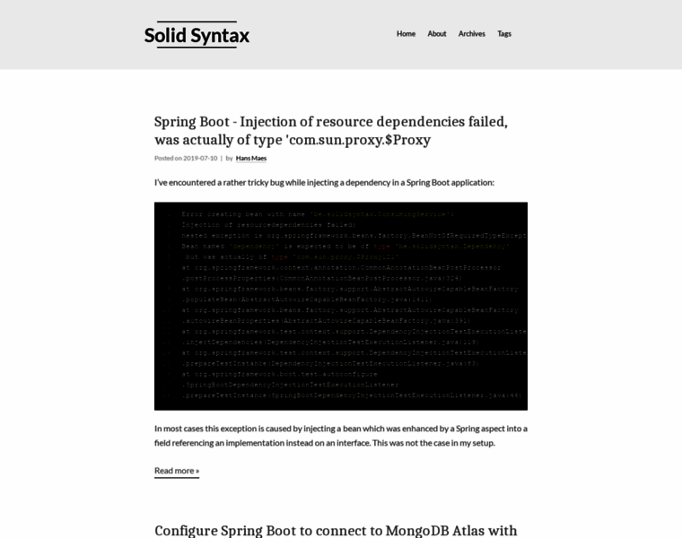 Solidsyntax.be thumbnail