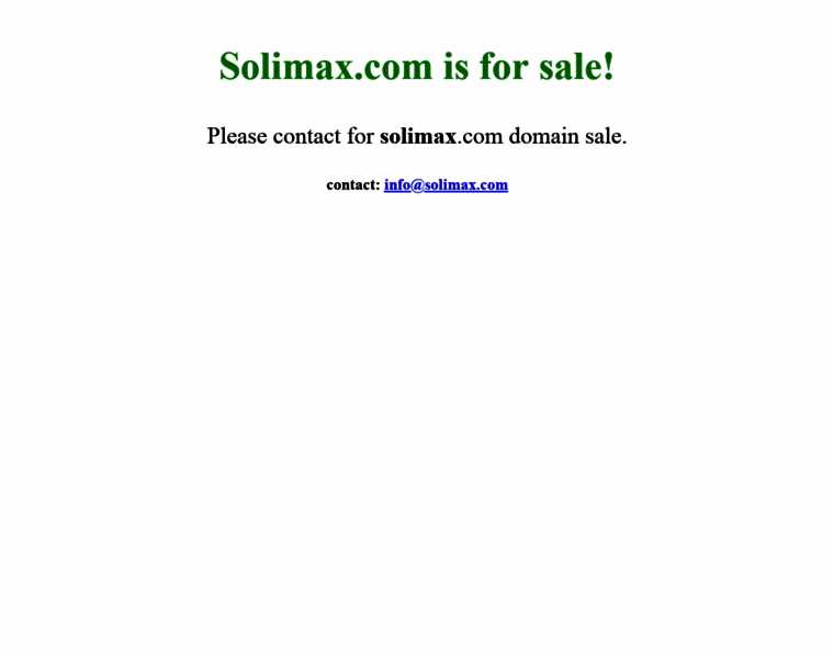 Solimax.com thumbnail