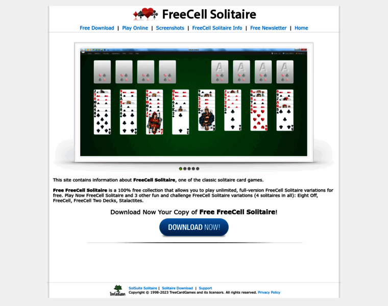 Solitaire-freecell.com thumbnail