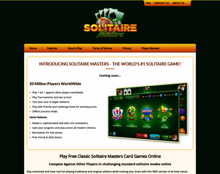 Solitaire-masters.com thumbnail