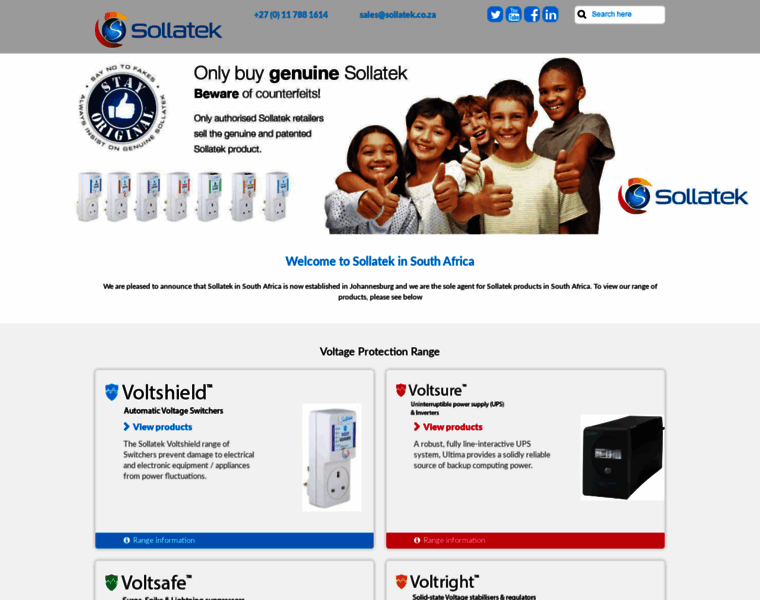 Sollatek.co.za thumbnail