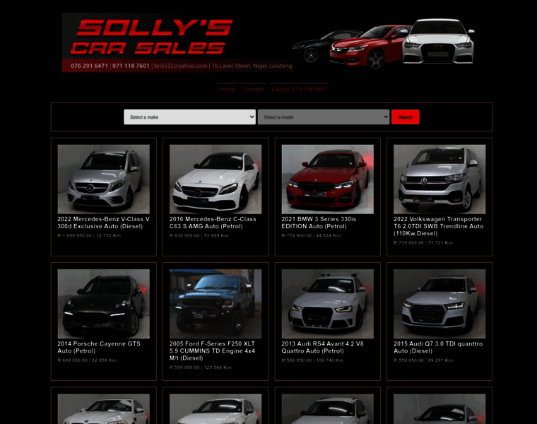 Sollyscars.co.za thumbnail