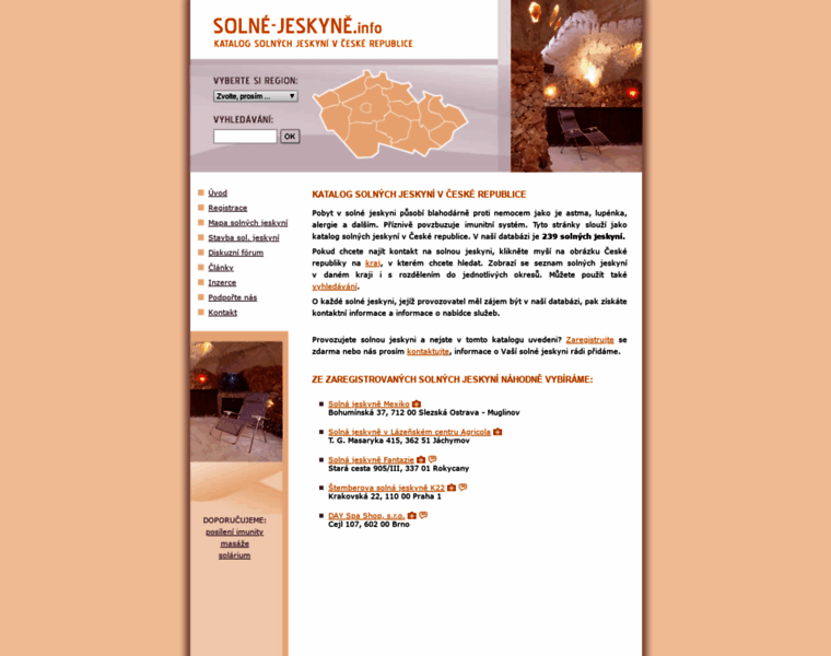 Solne-jeskyne.info thumbnail