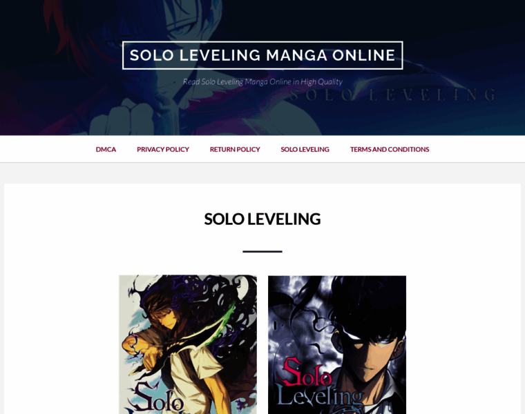 Solo-leveling-manwha.com thumbnail