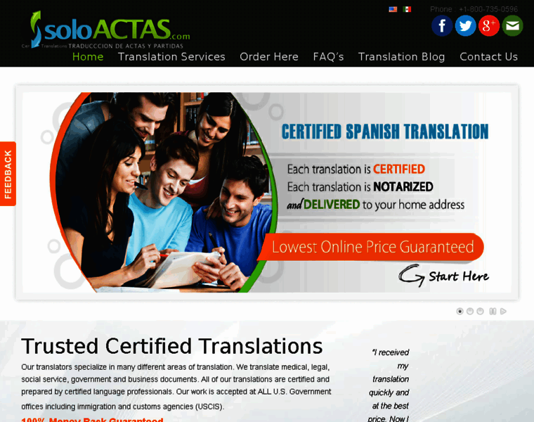 Soloactas.com thumbnail