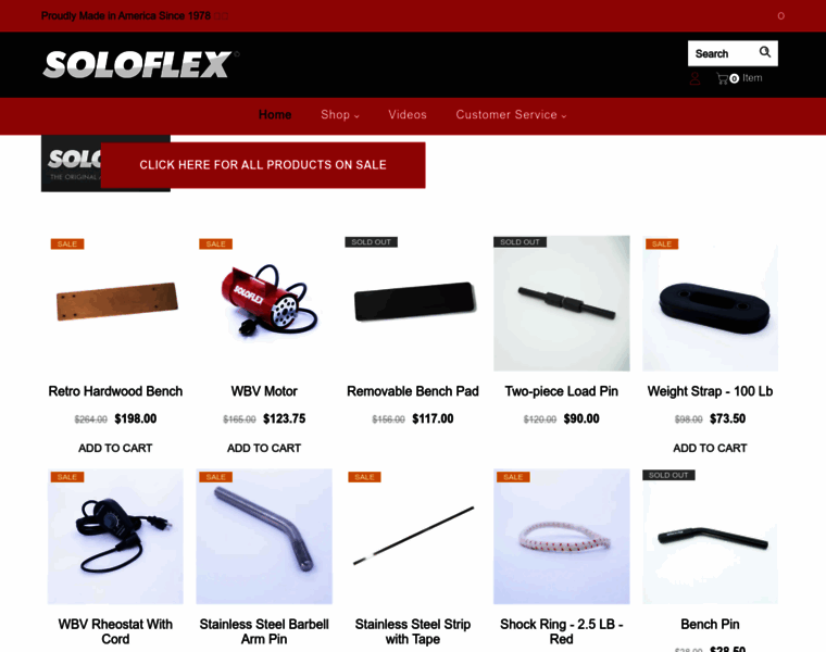 Soloflex.com thumbnail