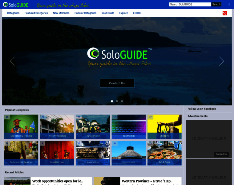 Sologuide.com.sb thumbnail