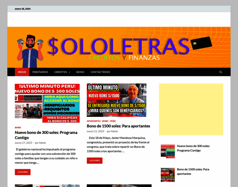 Sololetras.xyz thumbnail