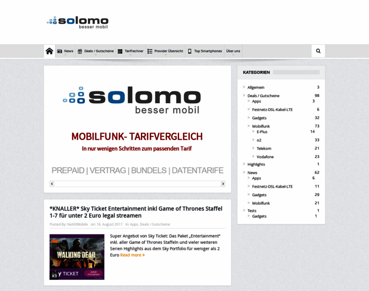 Solomo.de thumbnail