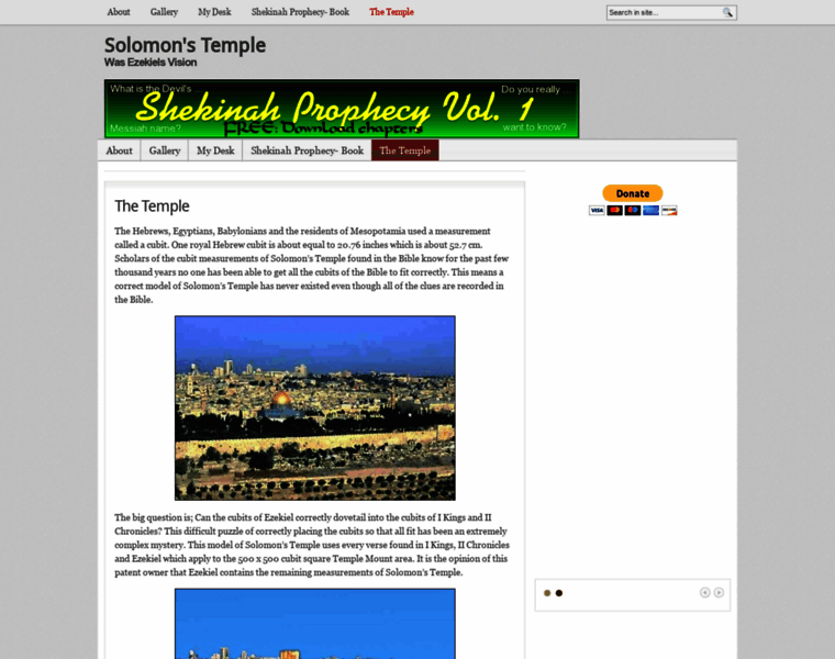 Solomonstemple.com thumbnail