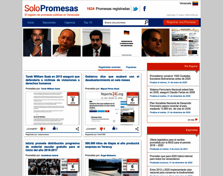 Solopromesas.com thumbnail