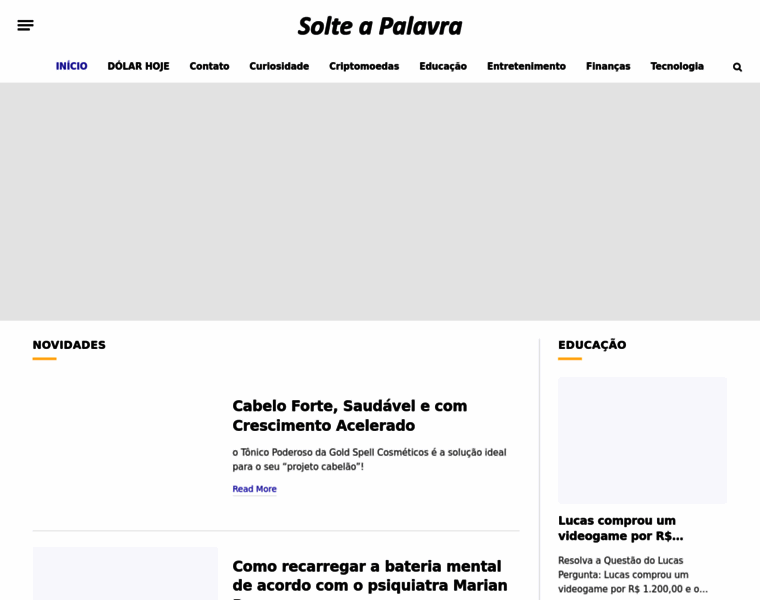 Solteapalavra.com.br thumbnail