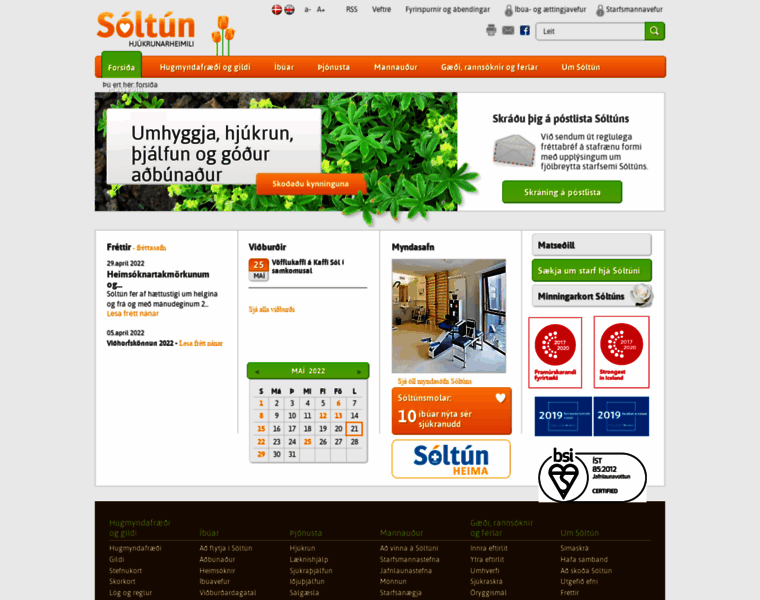 Soltun.is thumbnail