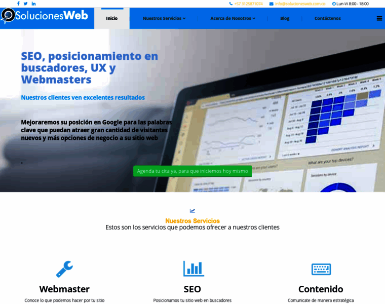 Solucionesweb.com.co thumbnail