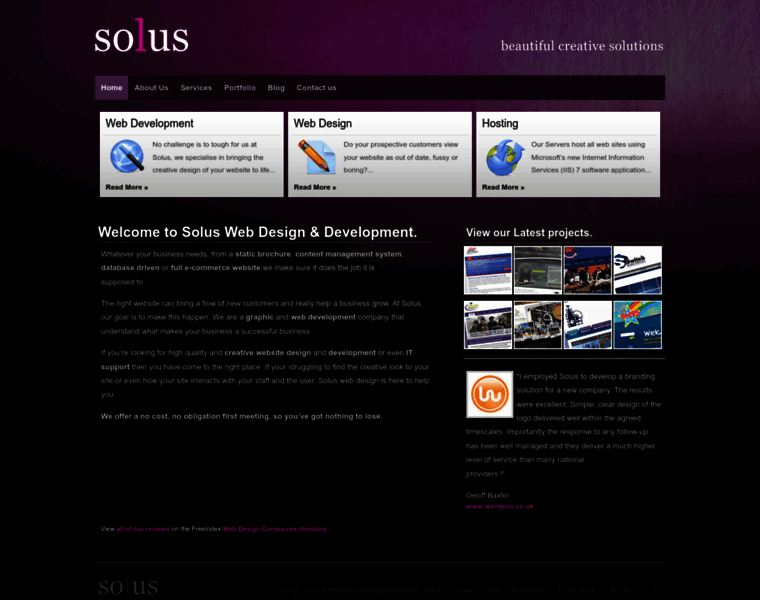 Soluswebdesign.co.uk thumbnail
