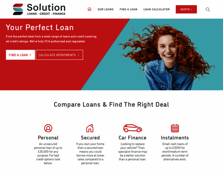 Solution-loans.co.uk thumbnail