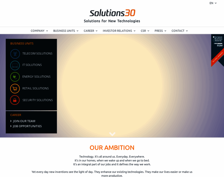 Solutions30.com thumbnail