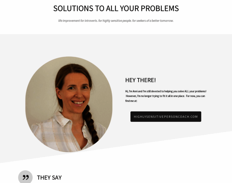 Solutionstoallyourproblems.com thumbnail
