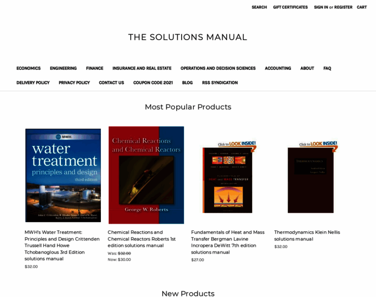 Solutionstobooks.com thumbnail