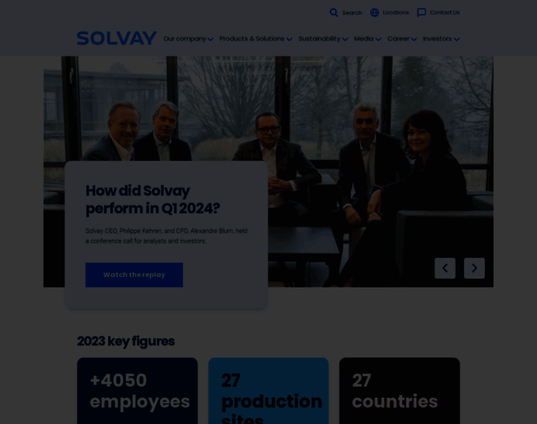 Solvay.com thumbnail
