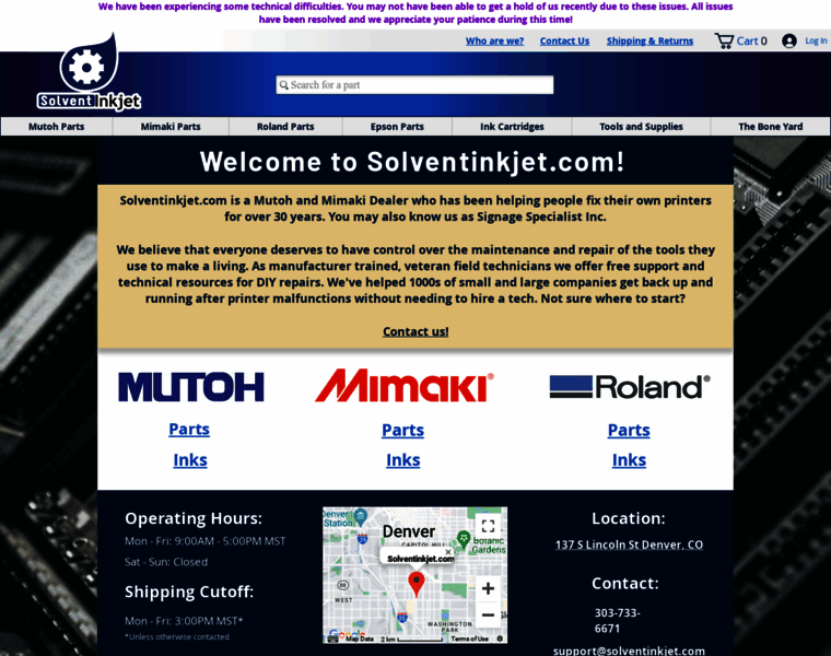 Solventinkjet.com thumbnail