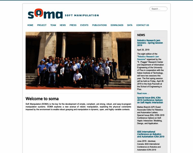 Soma-project.eu thumbnail