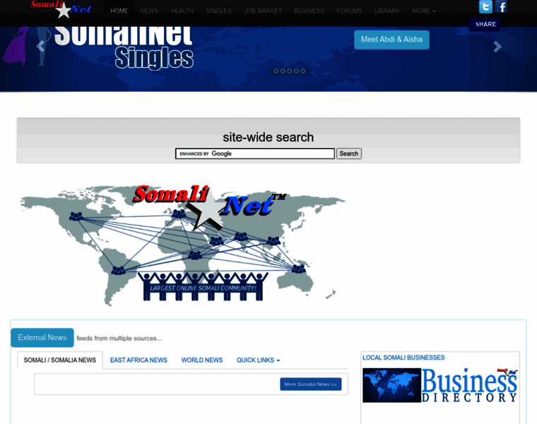 Somalinet.com thumbnail