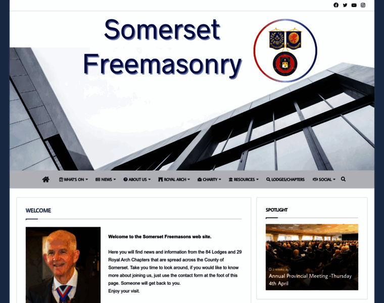 Somersetfreemasons.org thumbnail