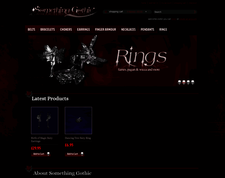 Somethinggothic.com thumbnail Somethinggothic.com thumbnail
